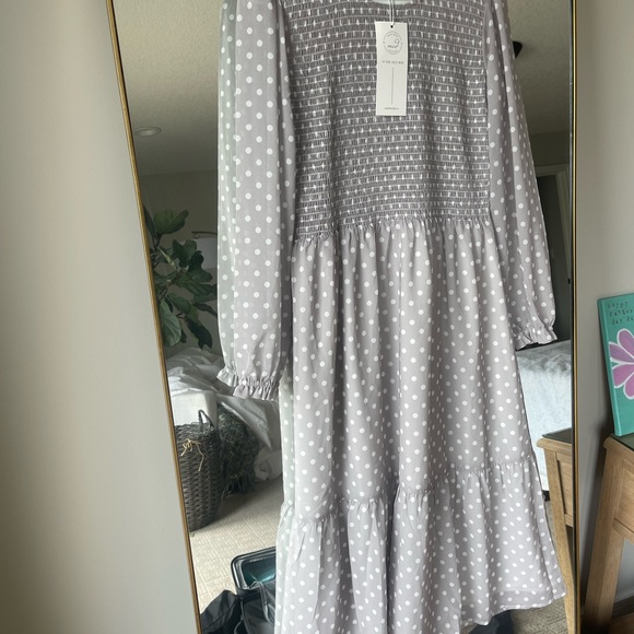 BNWT THE JILLY BOX FALL 2023 Grace Midi Dress - Picture 7 of 7